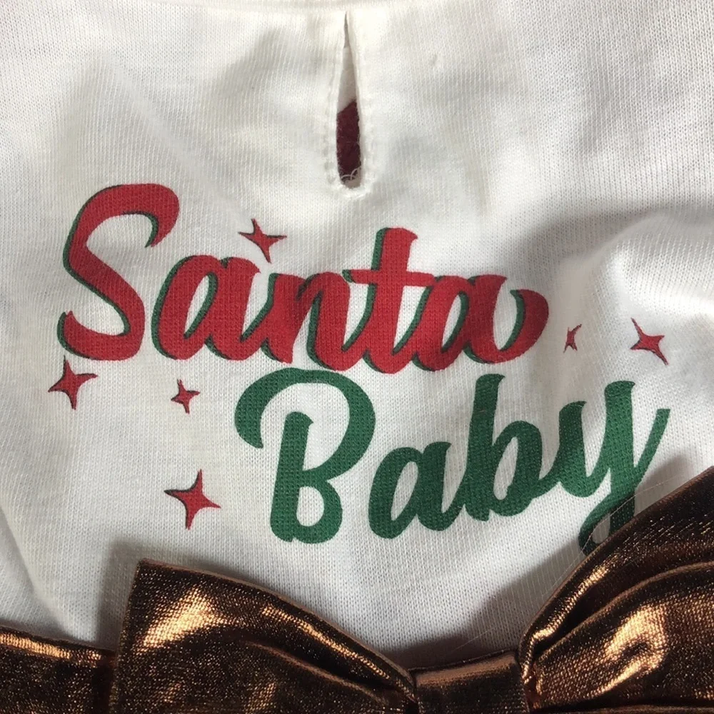 NWT Santa Baby Dog Christmas Dress XS